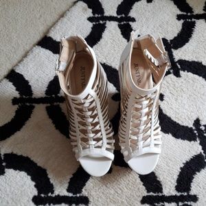 White wedges